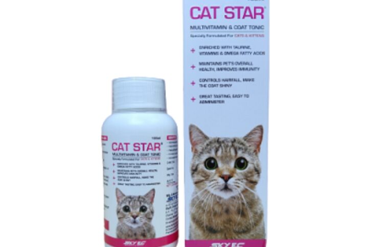 Cat Star Multivitamin and Coat Tonic (100ml)