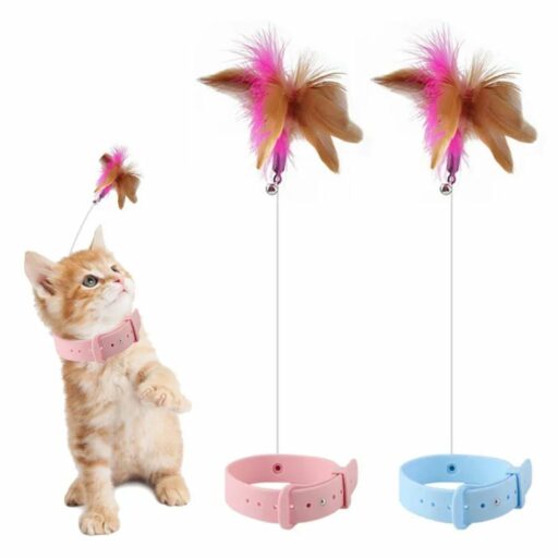 Feather Collar Self-Healing Plaything Toys for Cat