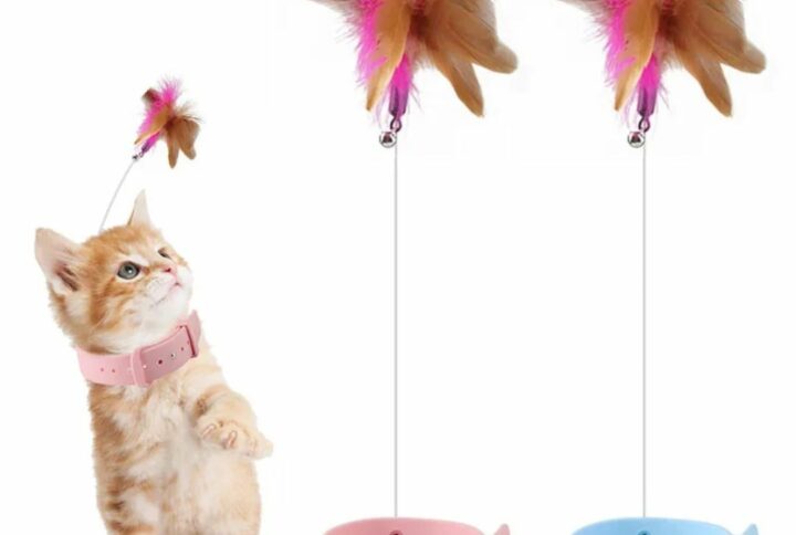 Feather Collar Self-Healing Plaything Toys for Cats