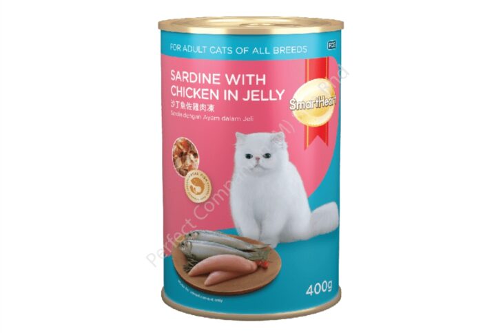 SmartHeart Cat Canned Food - Sardine with Chicken