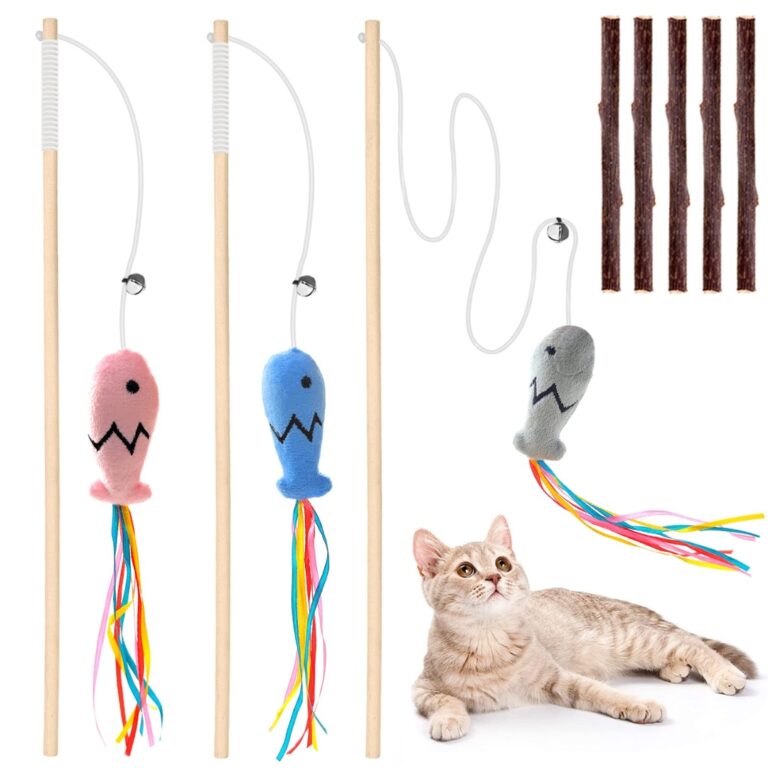 Stick Fish Toy for Cat