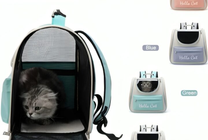 Cat Backpack - Multi-function Pet Carrier Transport Travel Bag