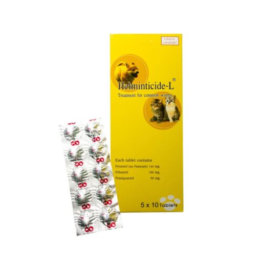 Deworming Tablet – Helminticide-L Price in BD for Pets (1 Tablet)