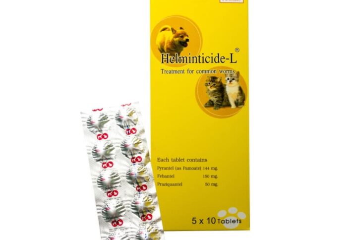 Helminticide-L - Deworming Tablet for Pets