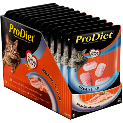 ProDiet Pouch Adult Cat Food Ocean Fish (85g)