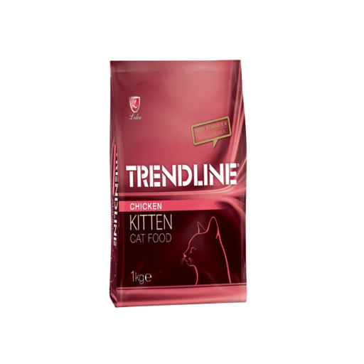 Trendline Kitten Chicken Cat Food (1kg)