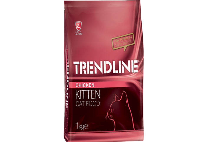 Trendline Kitten Chicken Cat Food (1kg)